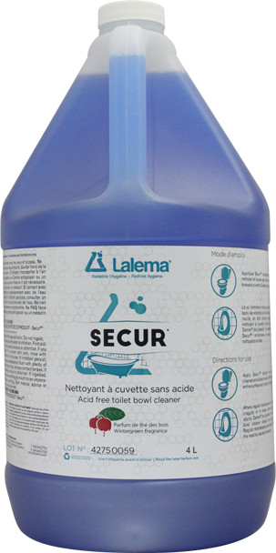 SECUR Nettoyant pour cuvette et urinoir sans acide #LM0042754.0
