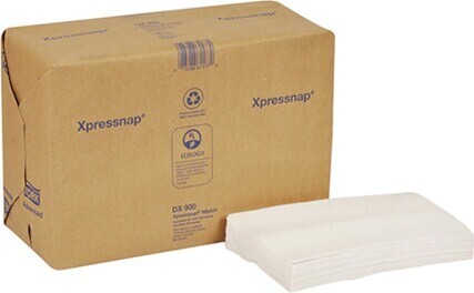 DX900 Xpressnap, White Napkins, 12 x 500 Sheets #SC0DX900000