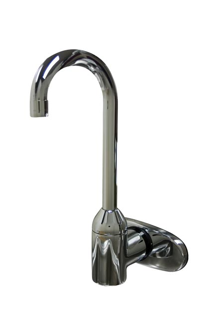 Robinet automatique mural en chrome poli Venetian #TC750607000