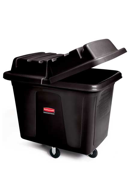 Chariot de buanderie cubique 14 pieds cubes Rubbermaid 4614 #RB004614NOI