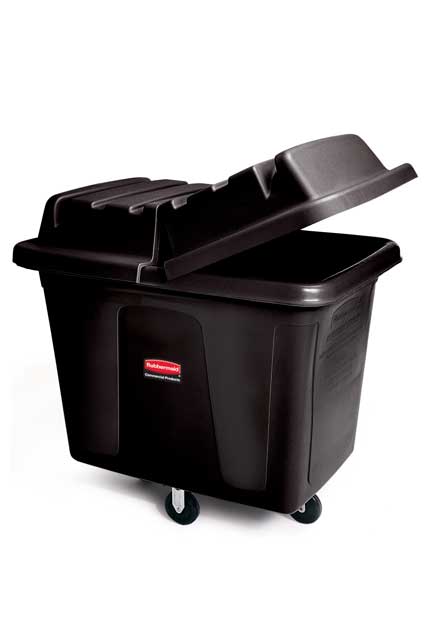 Chariot de buanderie cubique 16 pieds cubes Rubbermaid 4616 #RB004616NOI