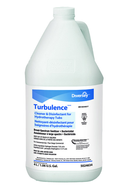 Cleaner and Disinfectant for Hydrotherapy Tubs Turbulence #JH502463400