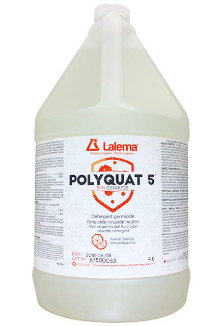 POLYQUAT 5 Détergent bactéricide, fongicide, virucide neutre #LM0067504.0