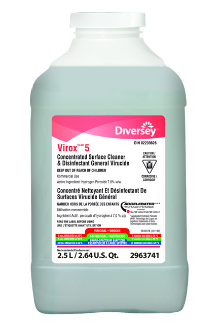 General Virucidal Cleaner Disinfectant Virox AHP 5 #JH296374100