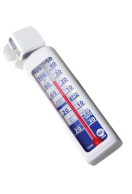 Refrigerator/Freezer Thermometer #RBTHR80P000