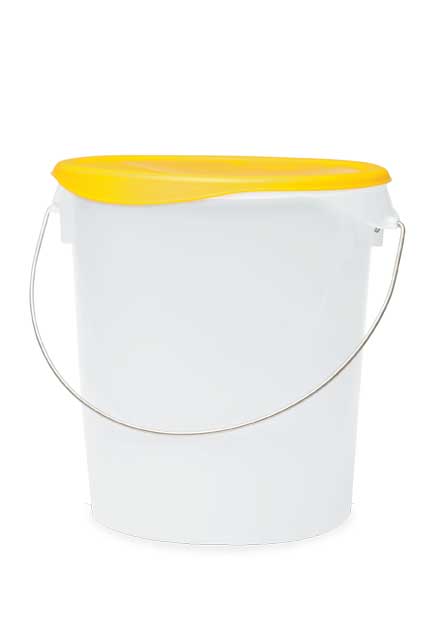 Round Storage Container with Handle #RB005729BLA