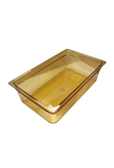 Amber Hot Food Pan 20" x 12" #RB00232PAMB