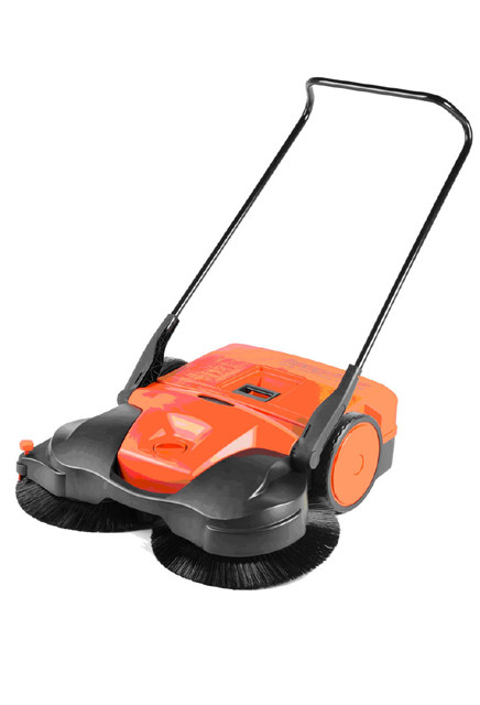 Balai manuel avec brosses rotatives Haaga 497 #HA000497000