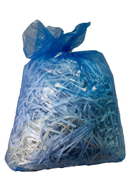 35" x 47" Sacs à ordures Bleu #GO035476BLE