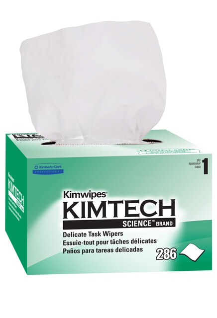 KIMWIPES KIMTECH Essuie-tout pour tâches délicates, 286 feuilles #KC034155000