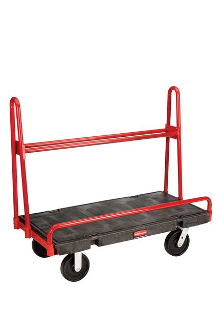 Chariot de manutention avec cadrage en "A" et roues de 8" Rubbermaid #RB004463000