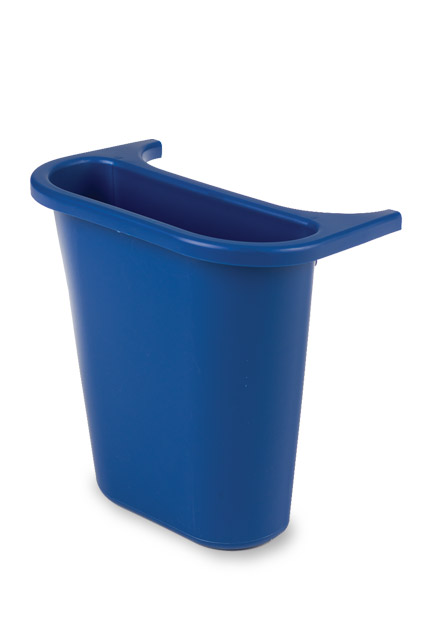 Side Recycling Bin, 3.4 gal #RB295073BLE