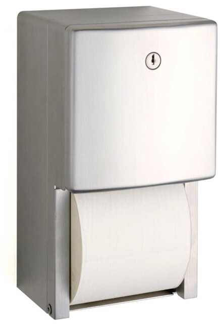 Lockable Double Toilet Tissue Dispenser #BO0B4288000