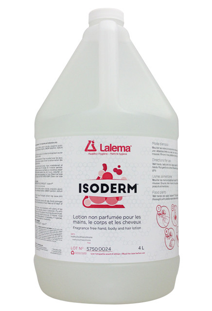 Lotion pour les mains, le corps et les cheveux sans parfum Isoderm #LM0057504.0