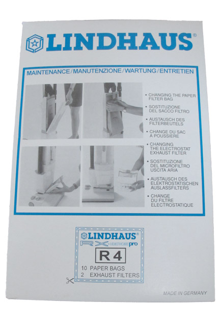 Paper Bags and Filters for Lindhaus Vacuum RX 380/450/500 #HW030320019