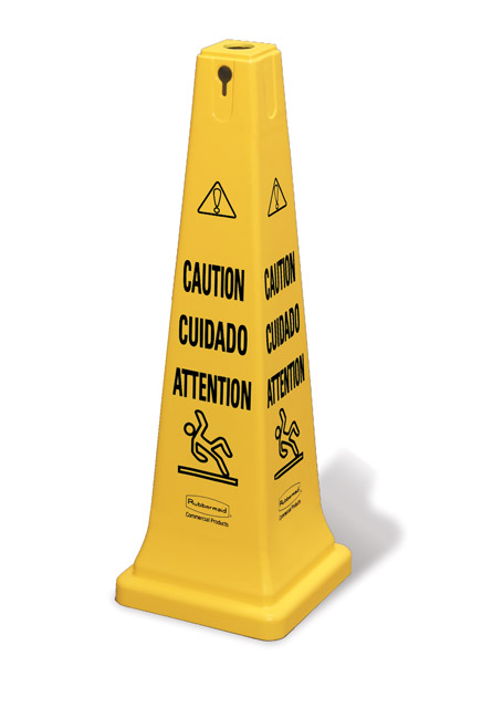 Trilingual Safety Cone 36" #RB006276JAU