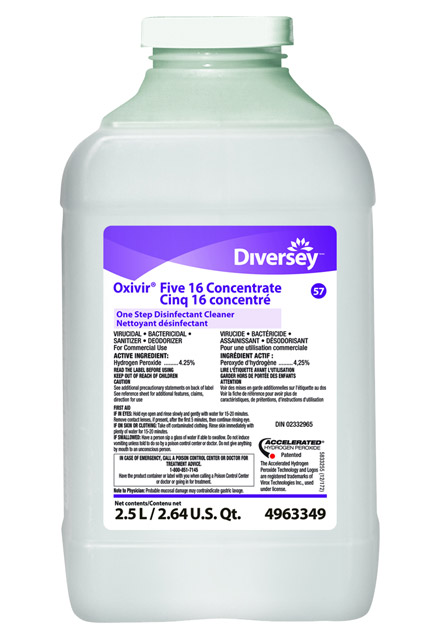 OXIVIR FIVE 16 Hydrogen Peroxide Disinfectant #JH496334900
