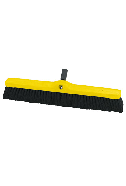Plastic Push Broom 18" with Tampico Fibers #RB009B10000