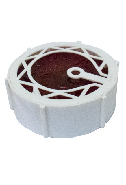 Bloc désodorisant avec support de plastique, 3 oz #RC00962P000