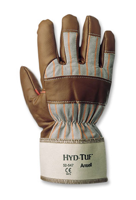 Gants imprégnés de nitrile avec revers de coton Hyd-Tuf #TQSAW956000