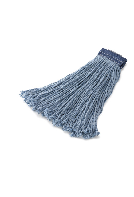Dura Pro, Synthetic Wet Mop, Wide Band, Cut-end, Blue #RB00F556BLE