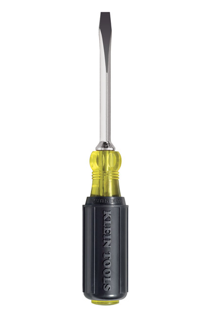 Heavy-Duty Flat-Tip Screwdriver 1/4" Square-Shank of 4" #AM506004000