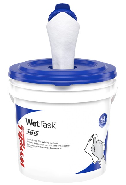 06001 Wettask Wypall Dry Wipes for Solvents Cleaning #KC006001000