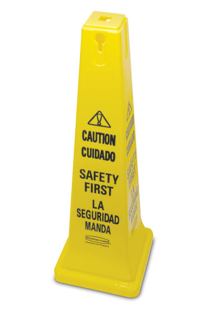Bilingual Safety Cone 36" #RB627687000
