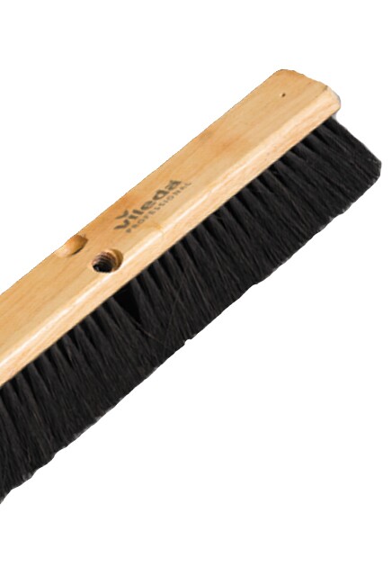 Balai brosse en fibre de Tampico et bloc en bois #MR134459000