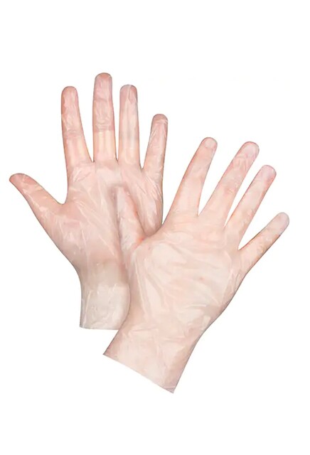 Polyethylene Clear Gloves 1 Mil Powder Free #TQSEK354000