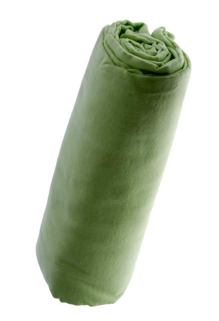 Velva Sheen 15' Green Flannel dust Cloth Roll #AG000105000