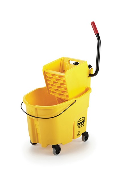 Side Press Bucket & Wringer Combo WaveBrake, 8.75 gal #RB758088JAU