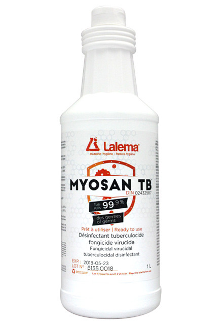 Désinfectant tuberculocide MYOSAN TB #LM006155121