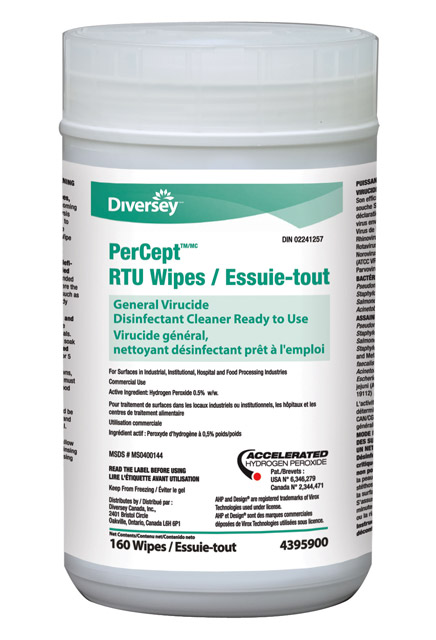 Disinfectant Wipes PerCept #JH439590000
