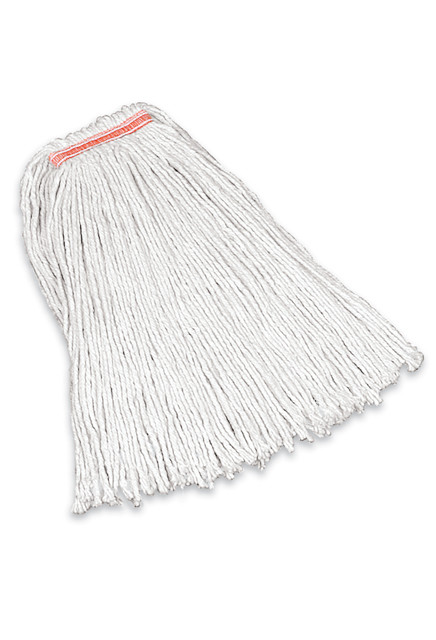 Dura Pro, Cotton Wet Mop, Narrow Band, Cut-End, White #RBF11600BLA