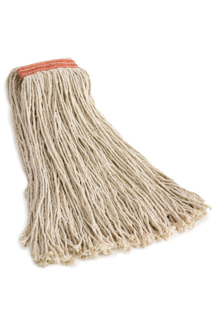 Dura Pro, Cotton Wet Mop, Narrow Band, Cut-End, White #RBF21600BLA