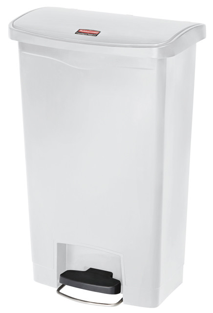 STREAMLINE Plastic Step-On Waste Container 18 Gal #RB188355900