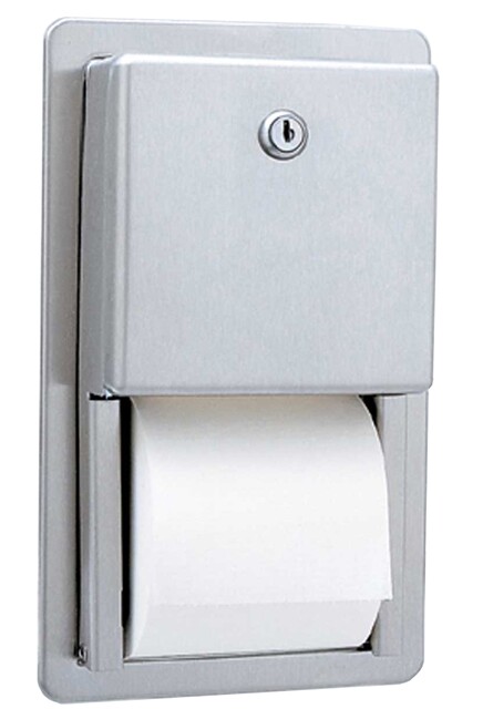 Lockable Double Toilet Tissue Dispenser #BO003888000