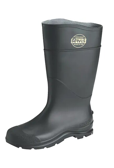 Bottes en PVC avec embout d'acier #TQSGS602000