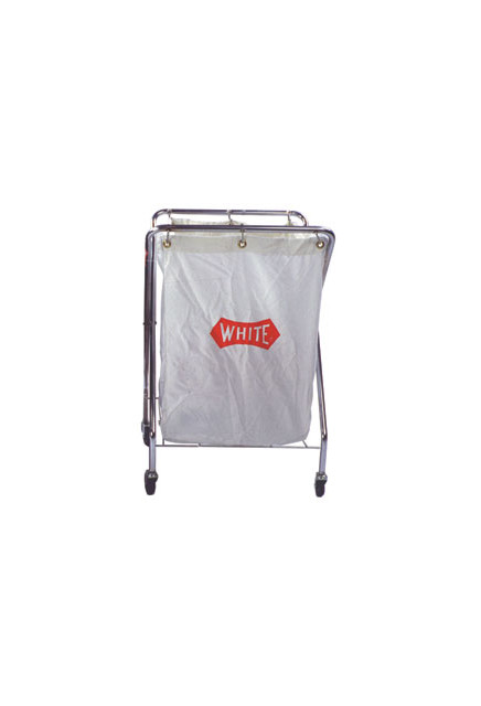 Laundry Collector Mobile Cart White #AL000193000