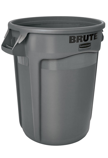 2620 BRUTE Round Waste Container 20 gal #RB002620GRI