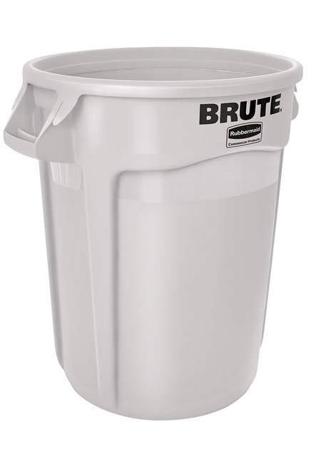 2632 BRUTE Round Waste Container 32 gal #RB002632BLA