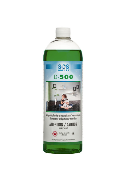 Nettoyant et neutraliseur d'odeurs D-500 #SO00D500121