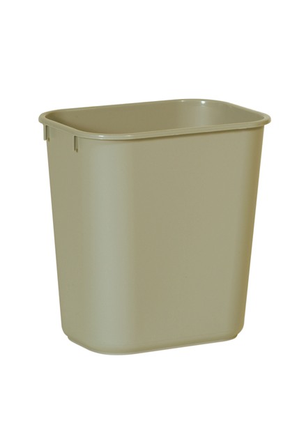 2955 Small Wastebasket 3 gal #RB002955BEI