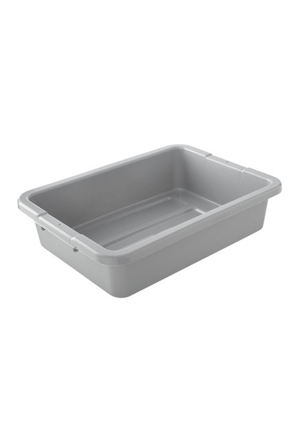 Plastic Utility Tote Boxes, 4.6 gal #RB334992GRI