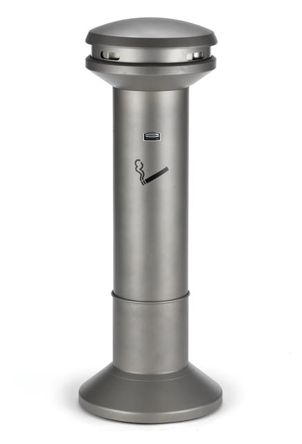 9W34 INFINITY Base-Mount Smoking Receptacle 6 Gal, 8000 Butts #RB009W34ANT