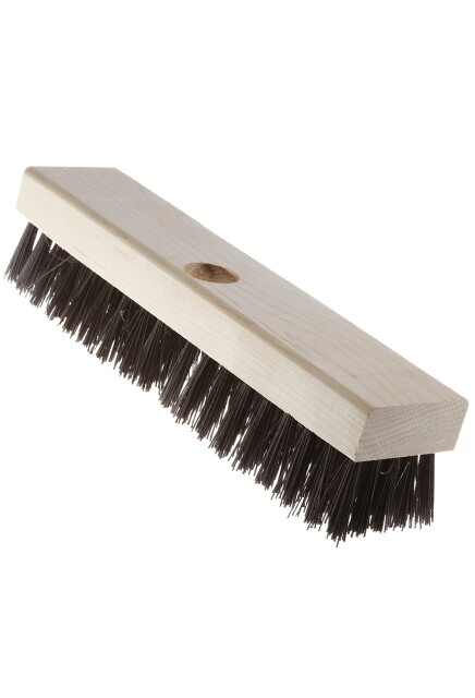 Brosse à récurer 11" en polypropylène rigide #AG000322000