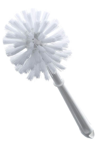 Brosse à cuvette ronde à double action #AG000823000