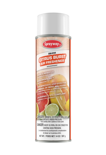 Citrus Burst Deodorizer and Air Freshener #SW002440000