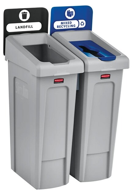 SLIM JIM 2 Stream Recycling Station 46 Gal #RB200791400